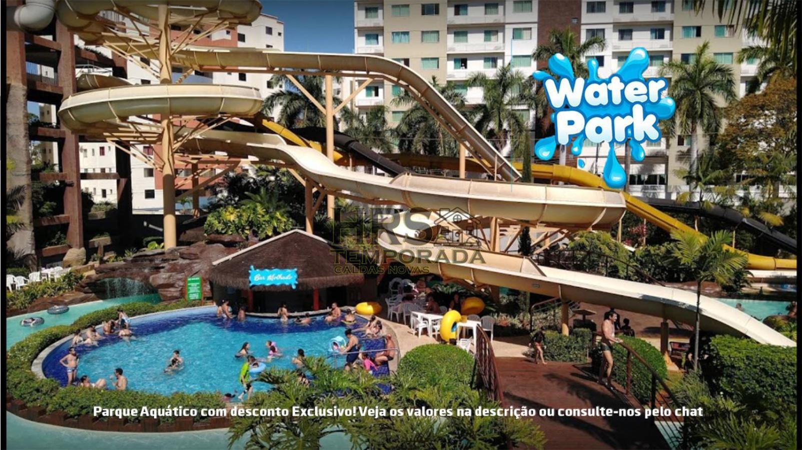 Hotel De Luxo Em Caldas Novas Com Ingressos Com Valor Exclusivo Nos Clubes Hot Park, Lagoa Termas, Waterpark, E Nautico!!! Kültér fotó
