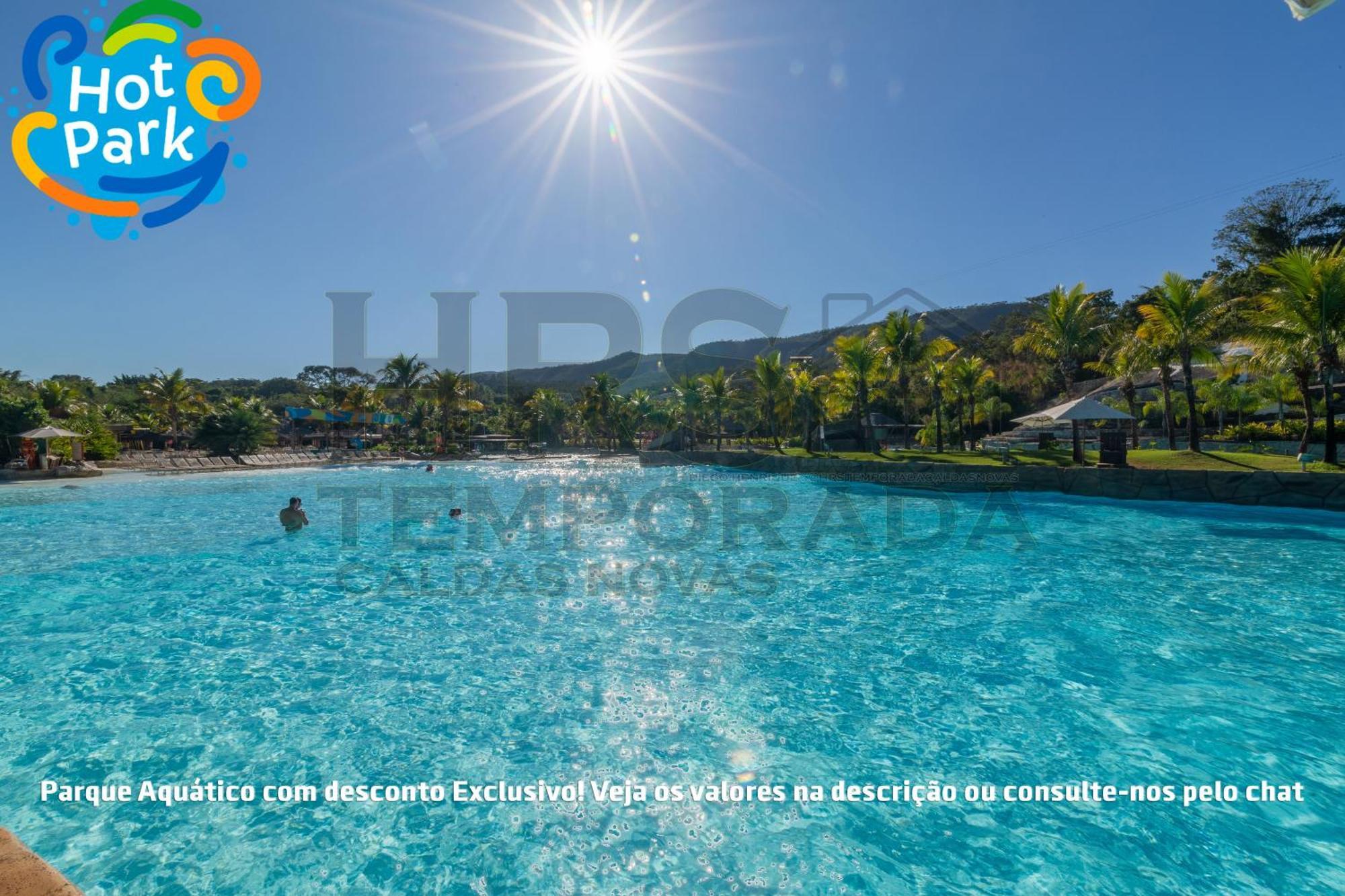 Hotel De Luxo Em Caldas Novas Com Ingressos Com Valor Exclusivo Nos Clubes Hot Park, Lagoa Termas, Waterpark, E Nautico!!! Kültér fotó